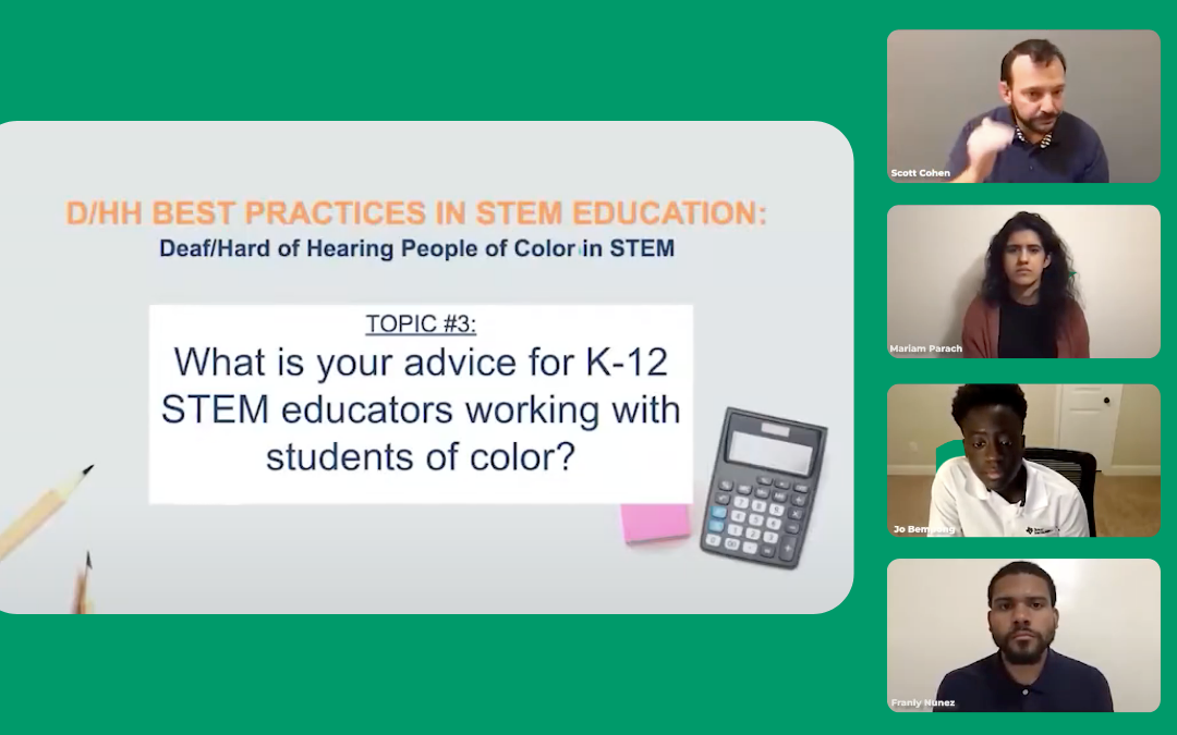Deaf People of Color in STEM